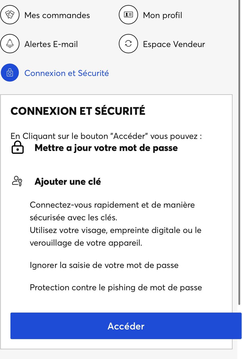 Matholys's tweet photo. Ticketmaster France bascule sur l’interface UK ! 🇬🇧

Si le design laisse à désirer, les nouvelles fonctionnalités de sécurité (double authentification, vérification SMS, transfert in-app) sont une vraie avancée.
Le déploiement est en cours les fonctionnalités de sécurité sont déjà disponibles chez certaines personnes, pour les transferts des billets, aucune information précise,, donc si vous n'avez pas accès à vos comptes actuellement, c'est normal. Pas de panique !