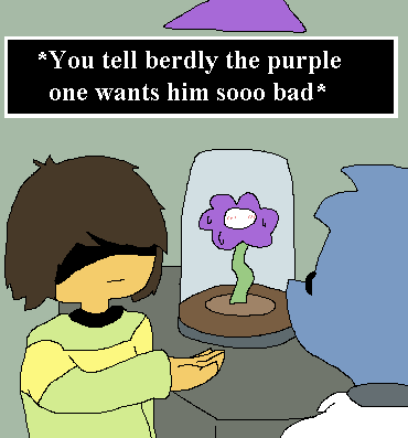RoeRichard33476's tweet photo. Deltarune kris is a flowers wingman
(was wondering if anyone was gonna make this joke but eh I'll do it) https://t.co/H6Qv1Kv9ot