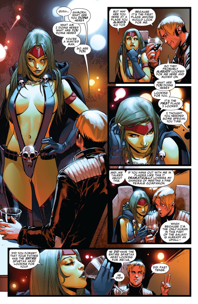 laughingskelly's tweet photo. bendis guardians was bad but boy pichelli was great https://t.co/kDTujdxDOt
