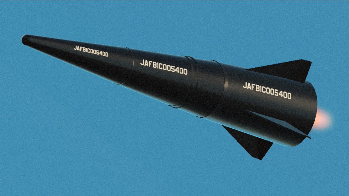 IRGC_Press's tweet photo. Commander of the IRGC Aerospace Force:

The price of the Fattah hypersonic missile is 200,000 dollars

Our ballistic missiles can now be launched in less than 8 minutes https://t.co/tBCHLUKFut