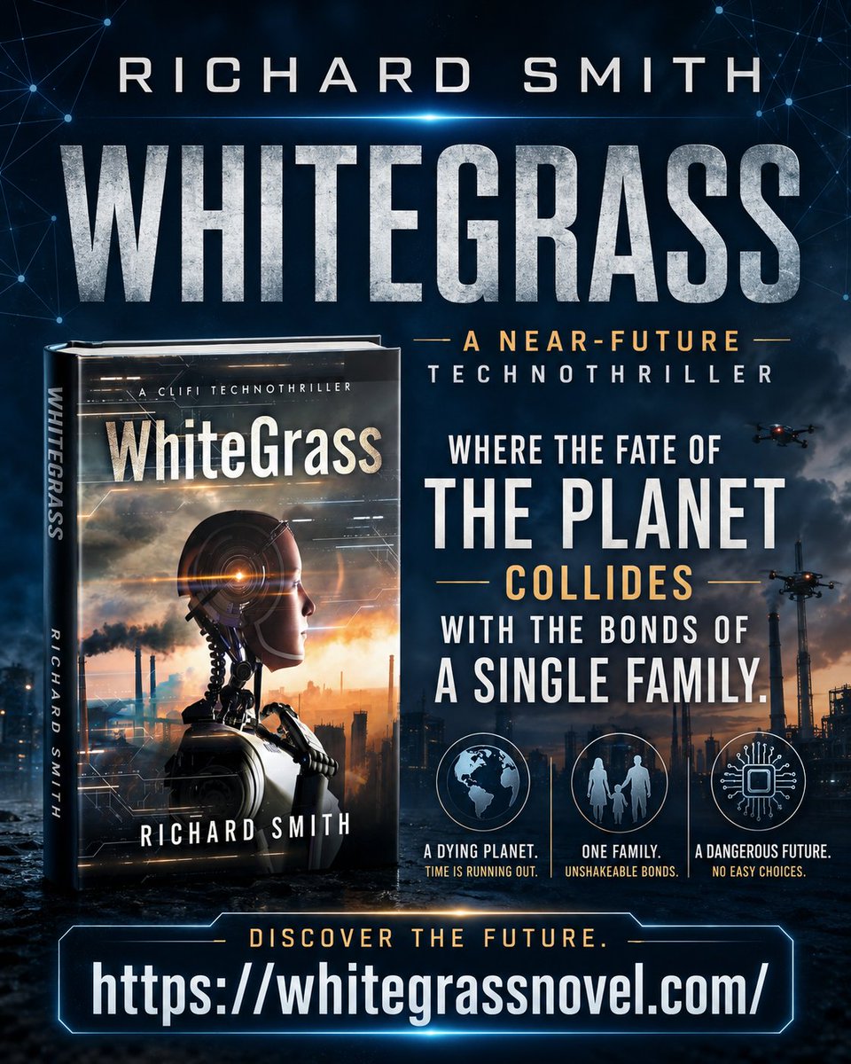 WhtGrass's tweet photo. Some stories don’t just take you somewhere new—they pull you deep into a world you won’t forget.
Whitegrass by Richard Smith is the kind of read that keeps you turning pages.

https://t.co/D8eHv0jtaK

#Whitegrass #RichardSmith https://t.co/fVAUd4CMdO