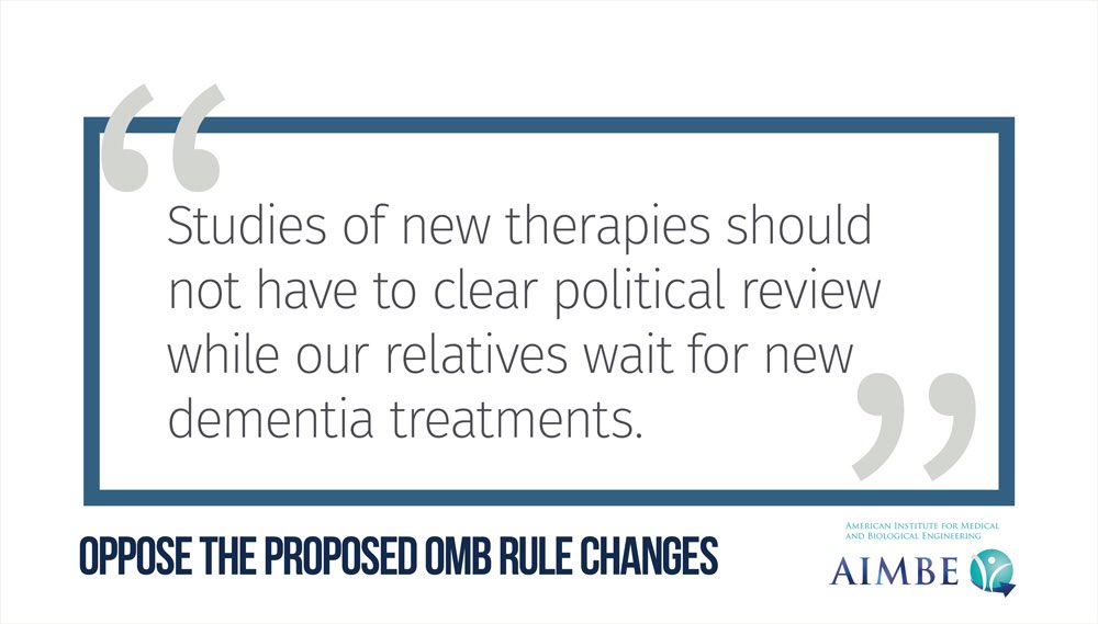 profmikeking's tweet photo. Submit a comment using this link to the comment builder tool: https://t.co/3rxaA5xtvl
#AIMBE, #OMBrule, #StandUpforScience @aimbe https://t.co/k5L7yAnfSd