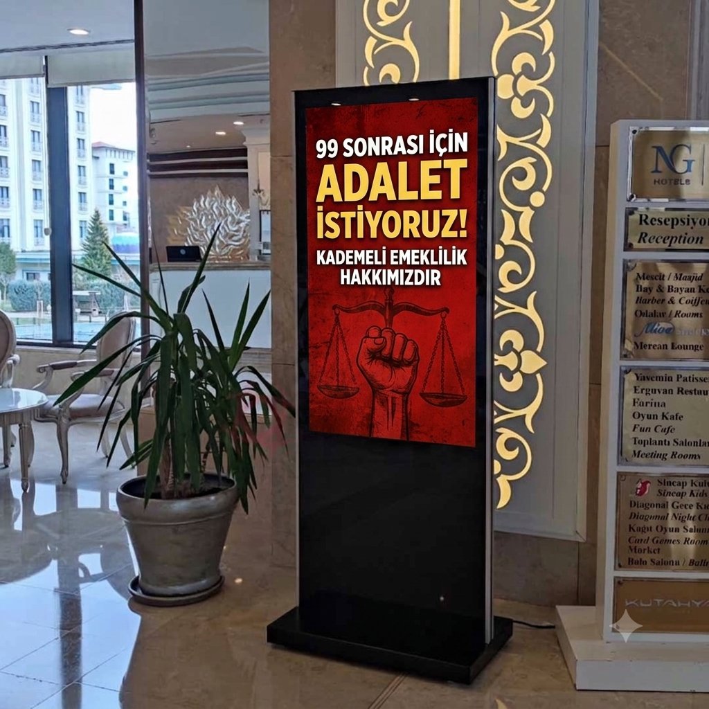 T14Alfred's tweet photo. #KademeninTamZamanı

99 sonrası kademeli geçiş sağlanmalıdır. Temel hakkımız olan emeklilik bir an önce verilmelidir. https://t.co/6DqjSEkYou