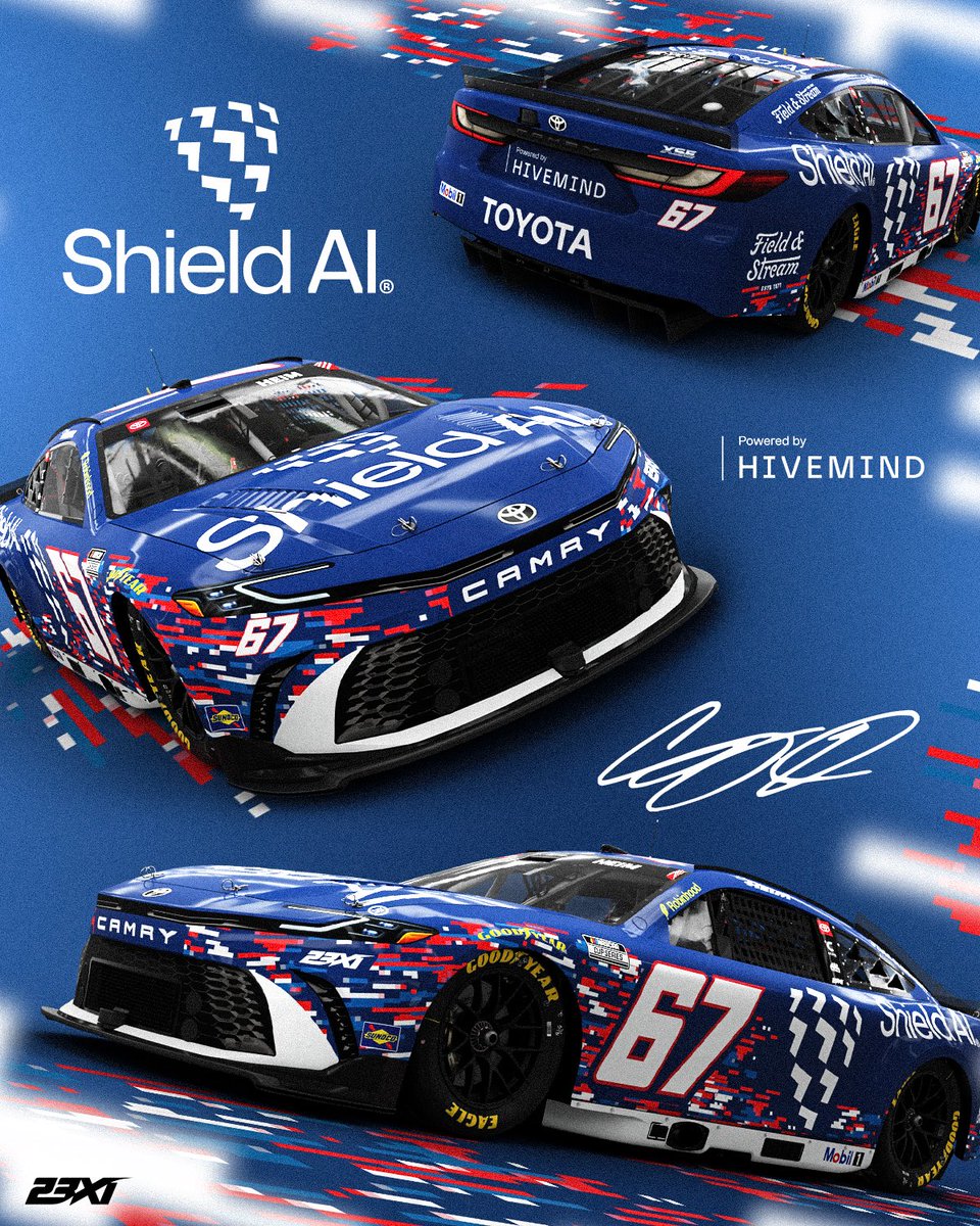 23XIRacing's tweet photo. It will be hard to miss the 6️⃣7️⃣ this weekend.

@shieldaitech and @CoreyHeim_ are ready to take on @ChicagolndSpdwy this weekend! https://t.co/csG35CBaLh