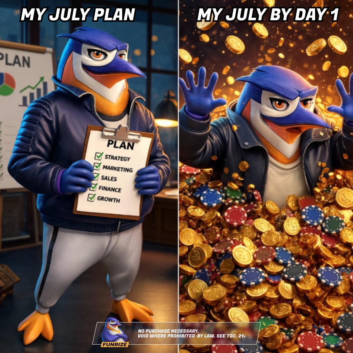 funrizesocial's tweet photo. It escalated quickly. ๐๐ง
How's YOUR July budget holding up?
Link in bio! #Funrize https://t.co/axnDvx959F