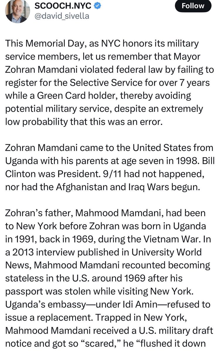 barfing's tweet photo. Mamdani hates America. He doesn��t even try to hide it. https://t.co/jwW9ahsSlp