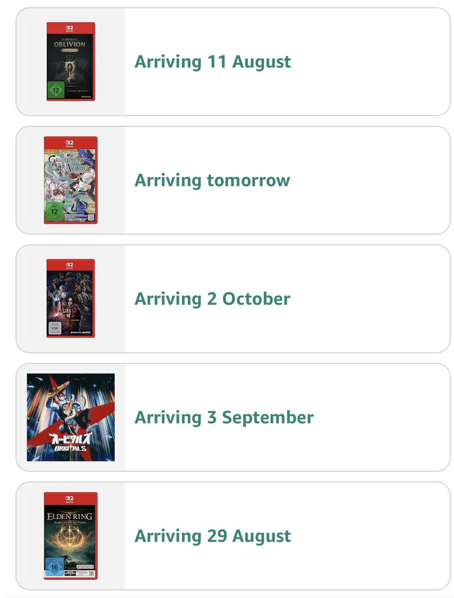 vivigrot's tweet photo. After Sony announced an all digital future I went ahead and bought some PHYSICAL games. 

Nintendo is the last bastion of physical games. https://t.co/m9llsBpytE
