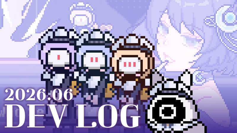 snakeeaglegame's tweet photo. We’ve posted the June 2026 development log!
This one covers the battle against Olympia, the mid-boss of Stage 3, which is currently in development.
https://t.co/qJ3xgStPiY
#KILLTHEWITCH #indiegame #gamedev https://t.co/SGYXln97SV