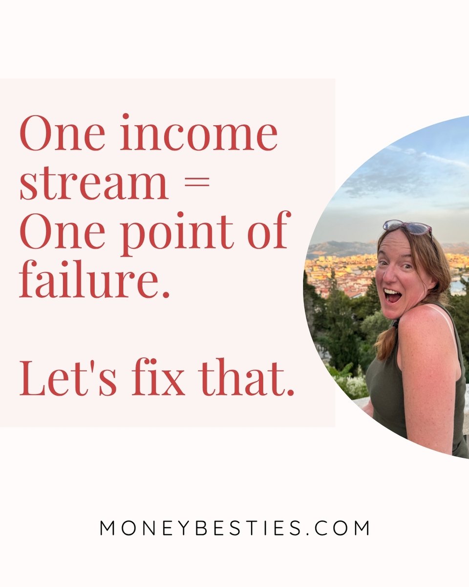 NicoleDean's tweet photo. One income stream = one point of failure. One slow month. One algorithm change. One client leaves. And suddenly everything feels shaky. Quiet income changes that. → https://t.co/OmNFRpPAYn 💕 https://t.co/n1dgmvuQtt