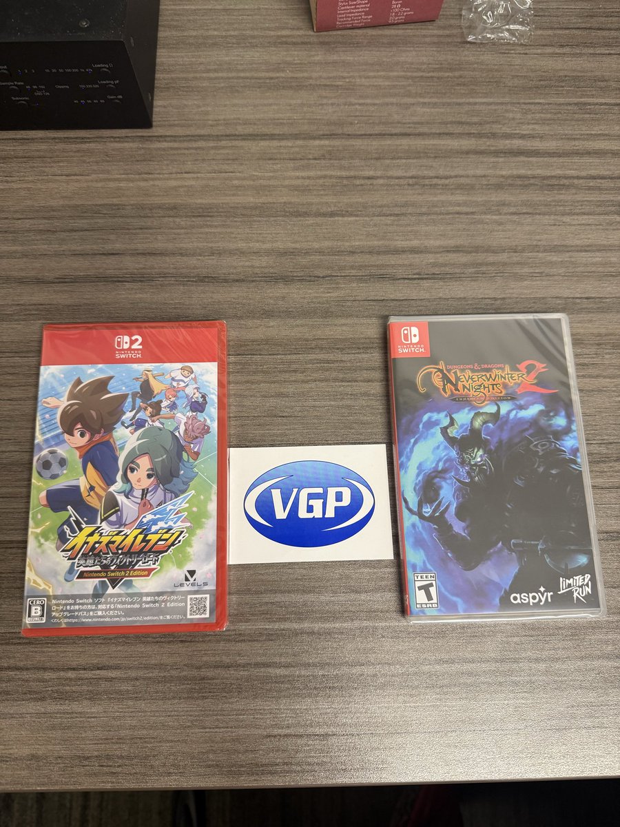 Indyjamesb's tweet photo. @VideoGamesPlus_ This just arrived today. Glad that I can still own my switch games https://t.co/GCcLzH4rLn