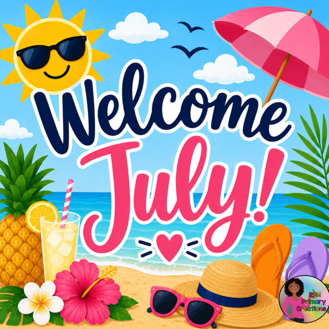 RPMPCreations's tweet photo. Goodbye June! Hello July! I'm excited to see what July has in store! What excitement do you hope to see? https://t.co/qT5dErlePN