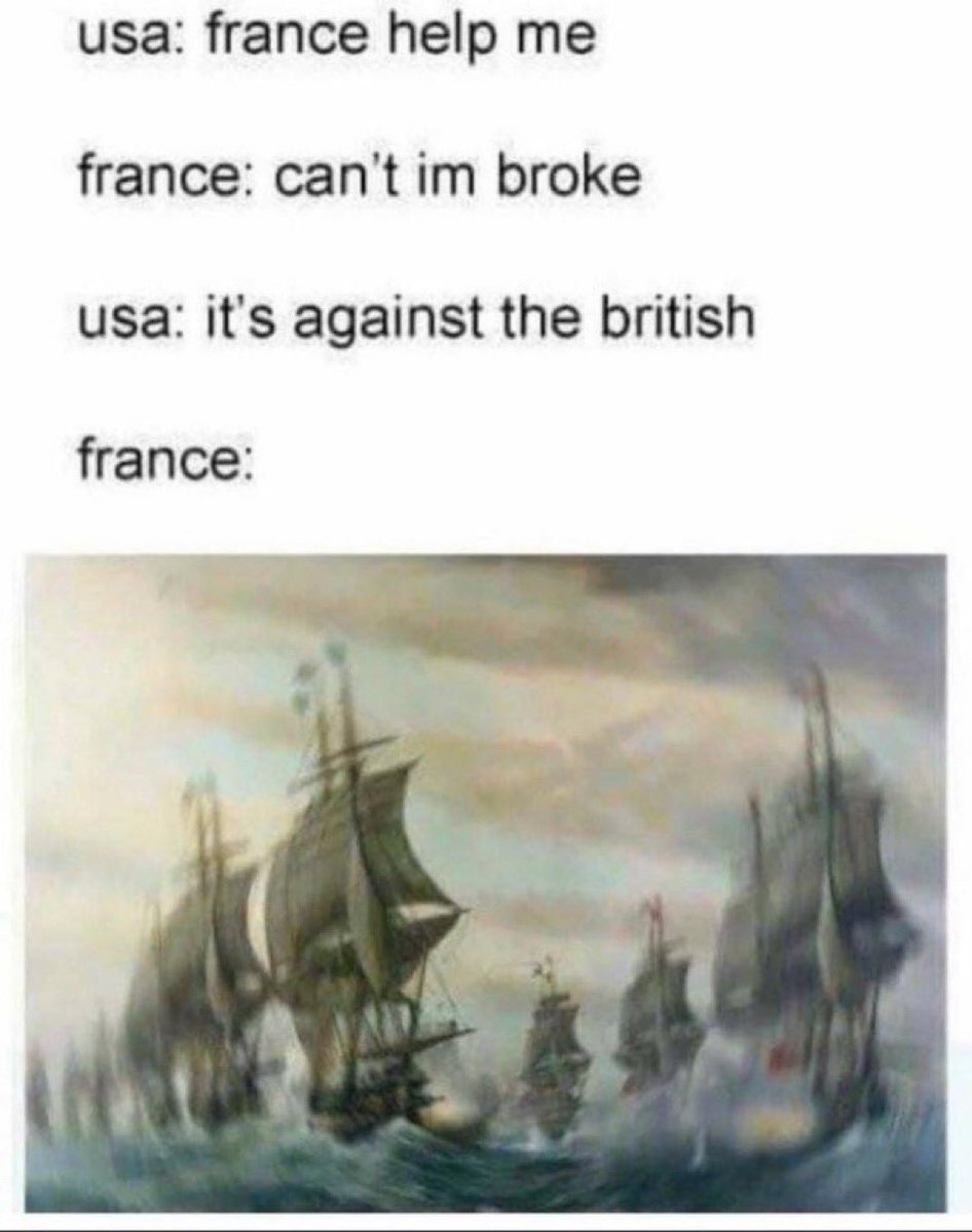 TheRabbitHole's tweet photo. 🇺🇸 🤝 🇫🇷 https://t.co/23XXFiTR9f