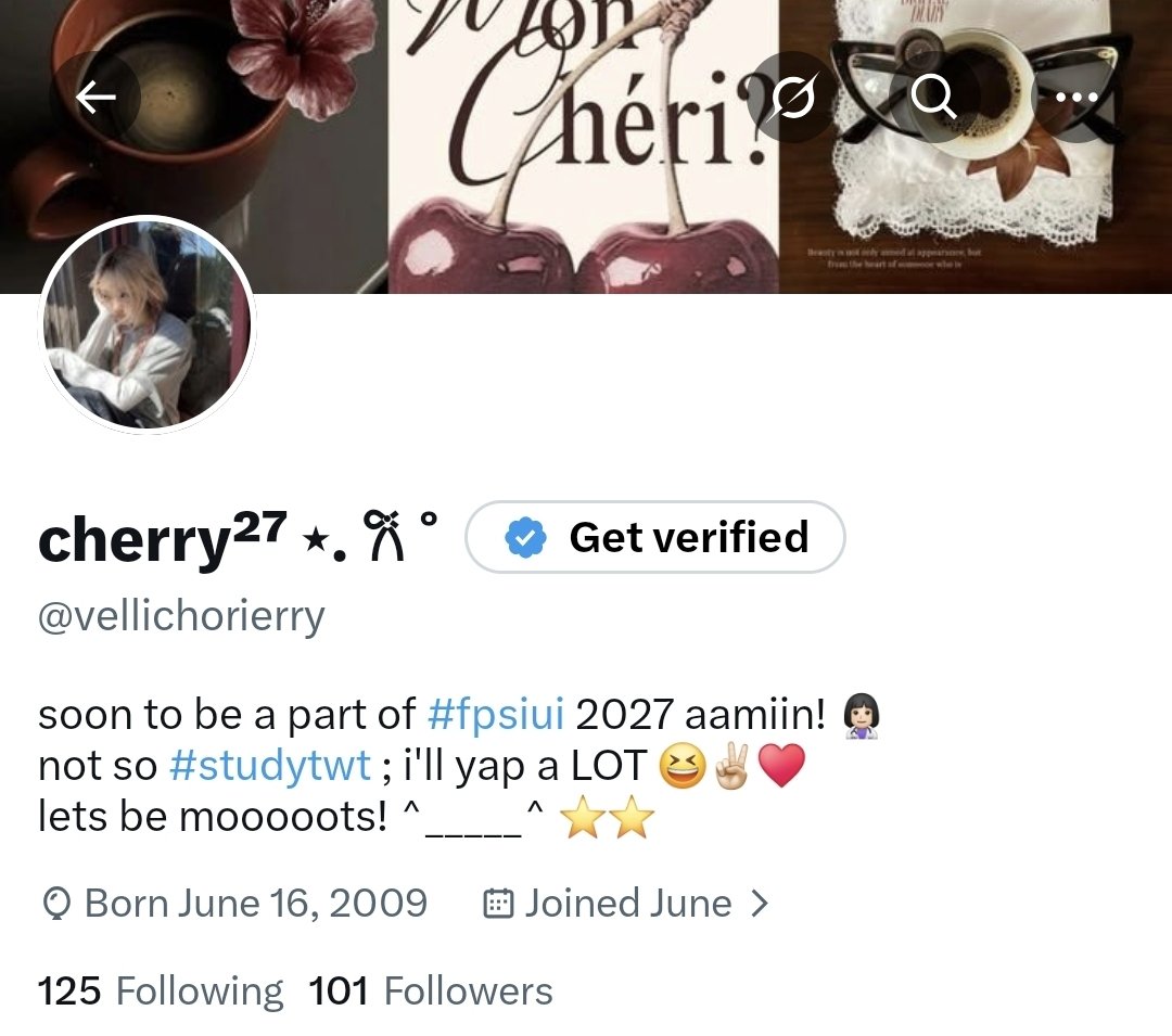 cherry²⁷ ⋆. 𐙚 ˚ tweet media