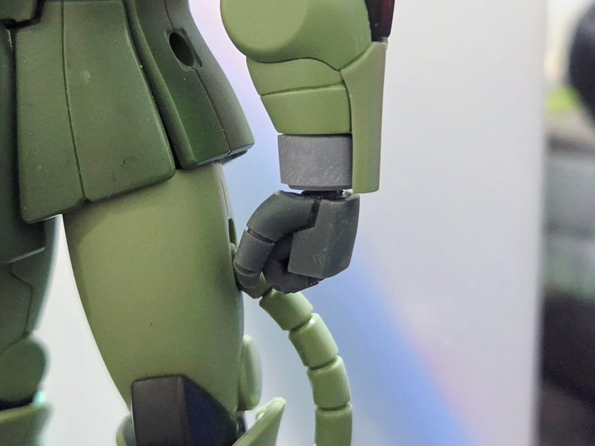 _944's tweet photo. HGUCザク系に使える丸指の握り拳完成！(前回からまだいじってた。 https://t.co/0jakN3KBSM