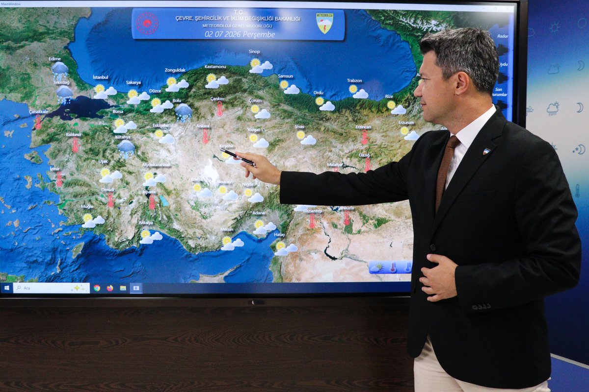 Meteoroloji'den Hafta Sonu İçin Sağanak Yağış Uyarısı