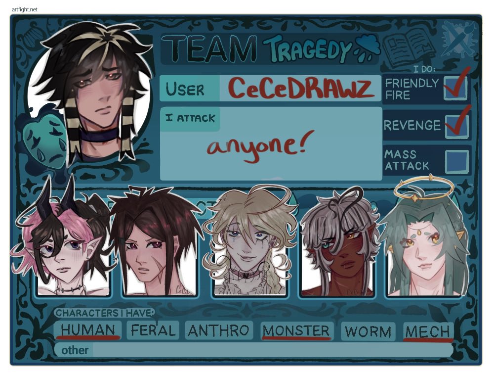 CeCe_cosplayer's tweet photo. Follow my artfight account! Revenge guaranteed <3 #artfight https://t.co/ucz0J3ZUJA