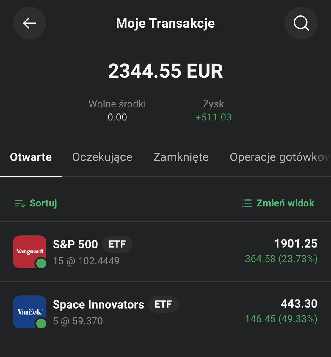 Proteinowe's tweet photo. #ProteinWallet 

💰 Dopłaty:
700PLN do IKE na #XTB 

🔴 Sprzedaż:
10 x 🚅 $NWG Newag (92,6 PLN/szt)
Strata (-3 PLN, -0,3%)

🟢 Zakup:
40 x 🚀 $LFR Liftero (67,50 PLN/szt)

Jak zawsze na górce kupione. 🫣 Proteinowe pudła. 🎯

💵 Suma wpłat: 64723,74 PLN
🤌 Wartość portfeli: 88204,50 PLN
📈 Różnica: +23480,76 PLN

Niniejszy post nie jest poradą inwestycyjną.

Czas trwania inwestycji: od 09.10.2024.