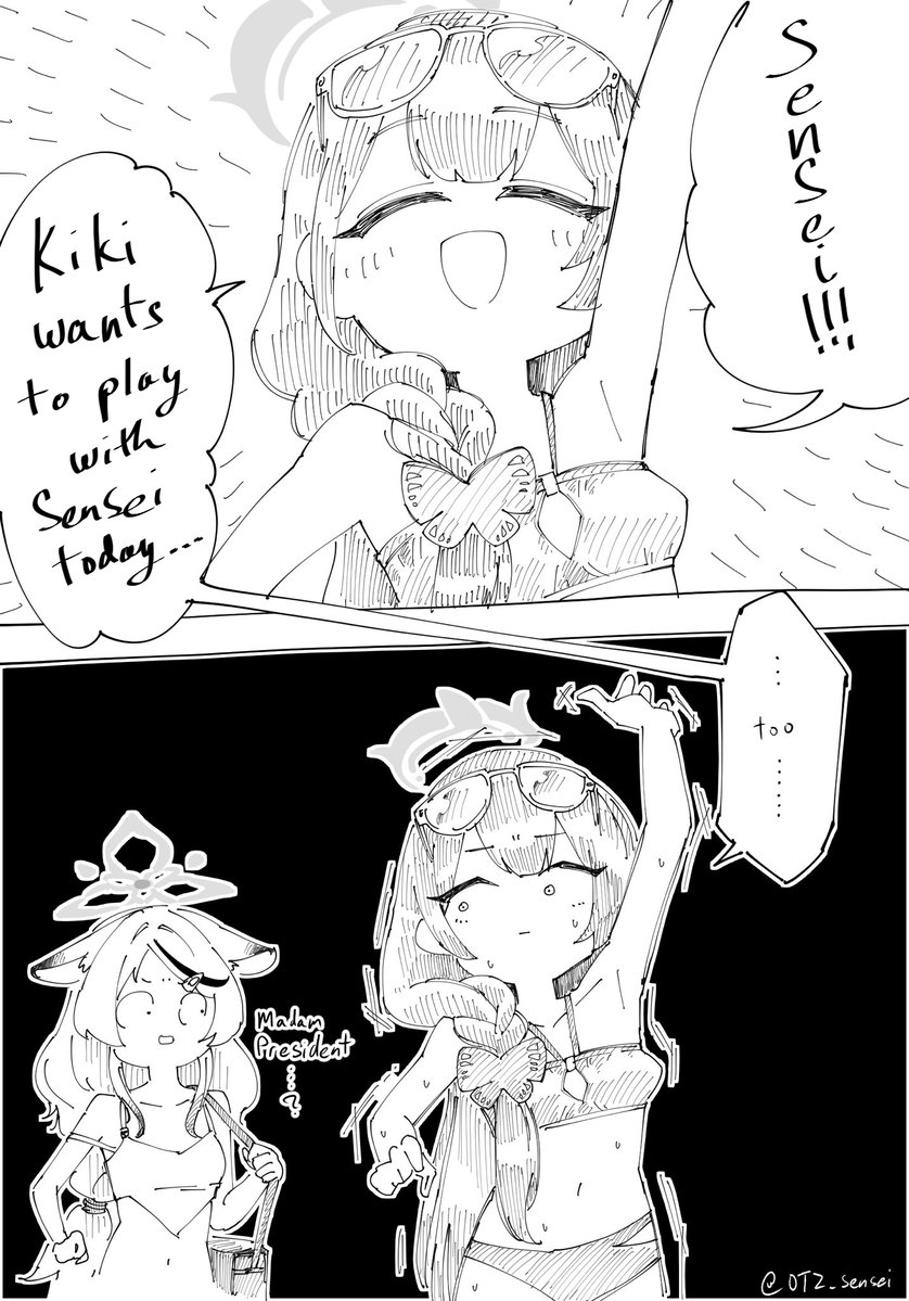 rukarindie's tweet photo. Kisaki? Why are you pretending to be Kiki?

TL/ED: @rukarindie 
Art: @/OTZ_sensei https://t.co/62b6Kn69tj
