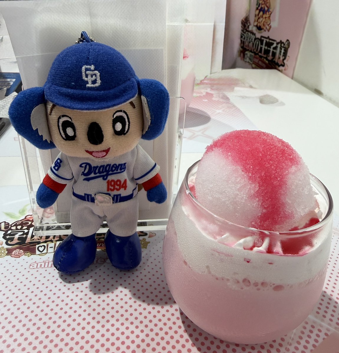 renkishow's tweet photo. アニメイトカフェ　ランチ　どうぶつの森夏の島ごちそうアイス
全てパーフェクト(∩˃ ᵕ ˂∩)ｵｲｼｰｲ https://t.co/vosetgsSRs