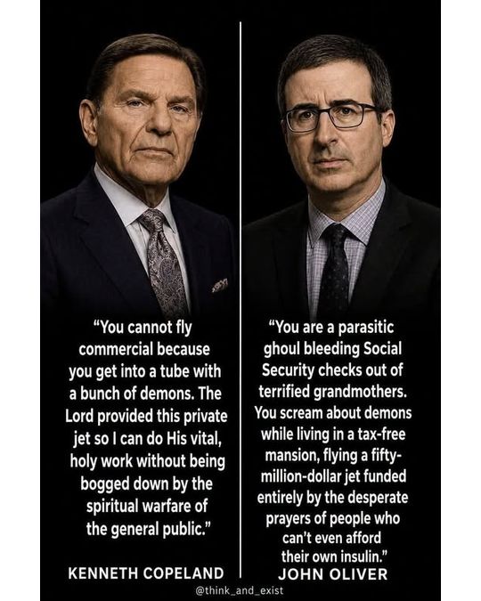 Danphillipsresi's tweet photo. Kenneth Copeland and others like him are the evil he wants about. https://t.co/uW9xlQlK1J