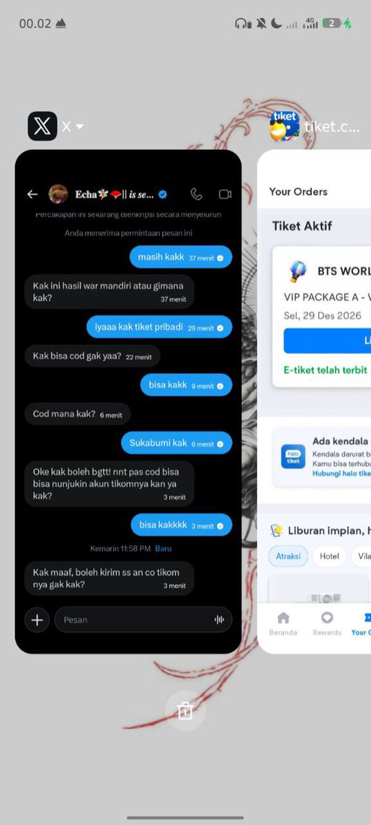 Echa_yaEcha's tweet photo. Kamu mau nipu aku ya @clxawe? Oh maaf gak bisa, tidak semudah itu ferguso. Edit nya kurang rapih sayang, liat sekilas aja udh bisa langsung ketebak km scam 😂

Hati_hati guys! Scammers nih, langsung aja di Report &amp; Block biar gak terkecoh 🚨‼️
🔗 https://t.co/cujBfFTeGU https://t.co/M72vComkE8