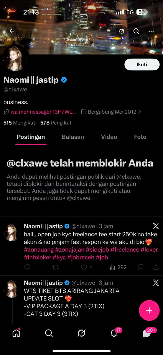 Echa_yaEcha's tweet photo. Kamu mau nipu aku ya @clxawe? Oh maaf gak bisa, tidak semudah itu ferguso. Edit nya kurang rapih sayang, liat sekilas aja udh bisa langsung ketebak km scam 😂

Hati_hati guys! Scammers nih, langsung aja di Report &amp; Block biar gak terkecoh 🚨‼️
🔗 https://t.co/cujBfFTeGU https://t.co/M72vComkE8