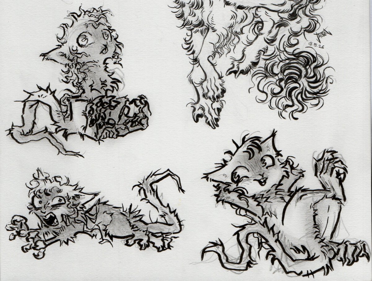 JACQAL_art's tweet photo. left hand practice with the me thingy :) https://t.co/nl8MnrJsEU