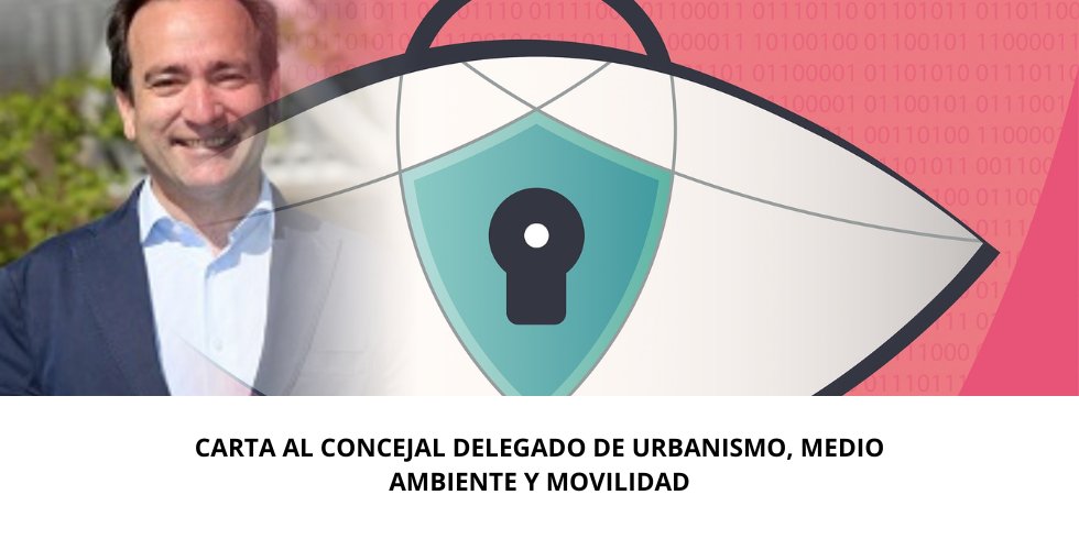 ASVEYCO's tweet photo. CARTA AL CONCEJAL DELEGADO DE URBANISMO, MEDIO AMBIENTE Y MOVILIDAD: https://t.co/GYZiZkBRHm https://t.co/QUFh9y78Kv