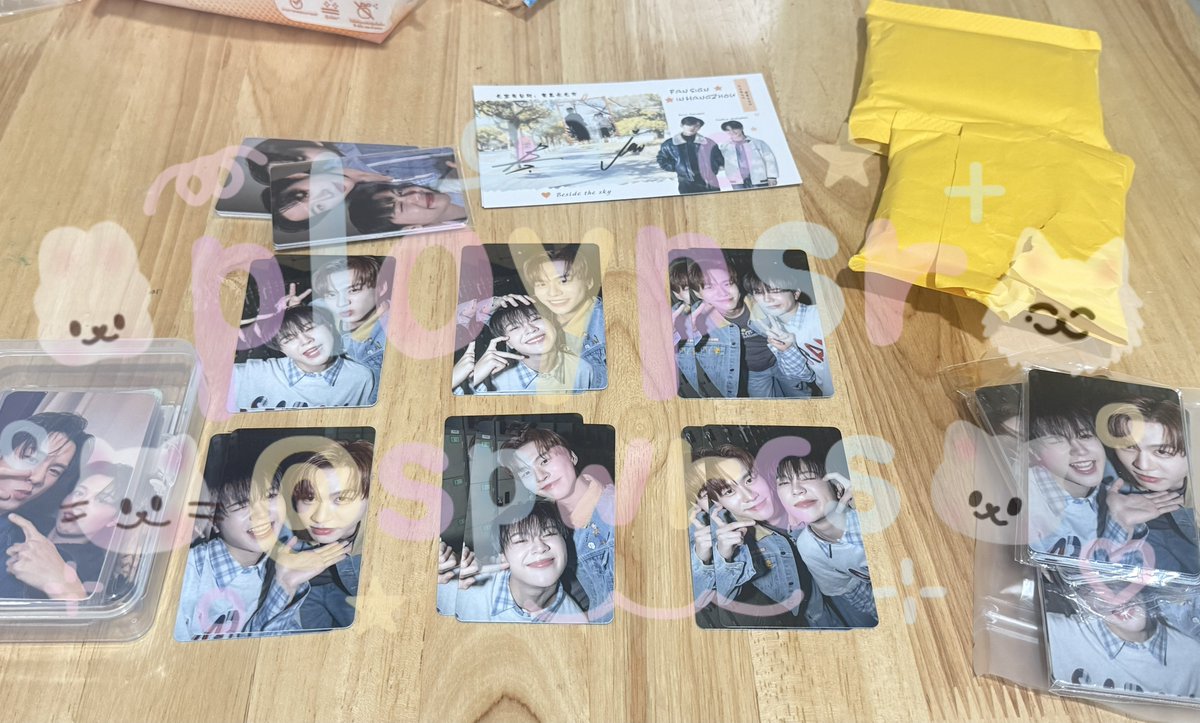 pp_ploypearl's tweet photo. วันนี้มีการ์ดเข้ามาจำนวนนึงนะคะ เดี๋ยวเช็คของแล้วจะมาอัพเดตอีกทีคับบบ #UpdatePSR https://t.co/0nskLeV5Fx