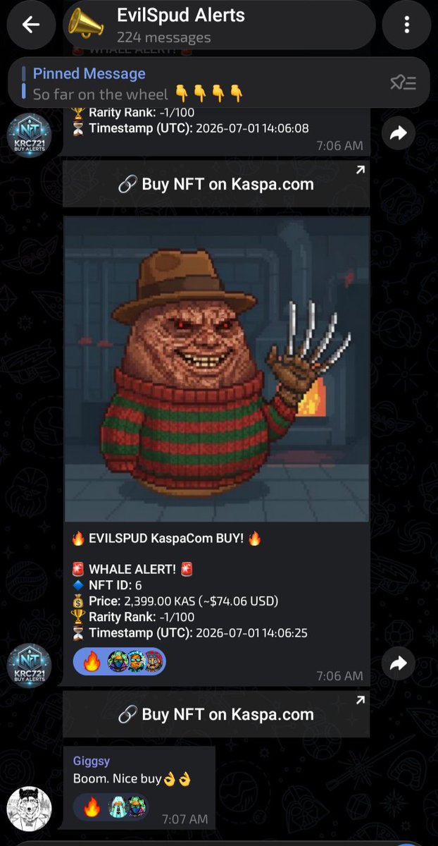 Spudzbynotshore's tweet photo. SpudVerse NFTs are truly 1 of a kind. Here's some recent buys. No doubt these bad boys will get staked for those weekly $SPUDZ rewards. 🥔💰🔥 https://t.co/O3feuwUGIe