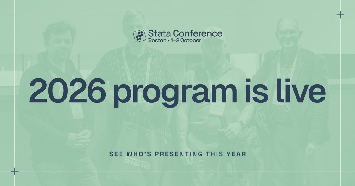 Stata tweet media