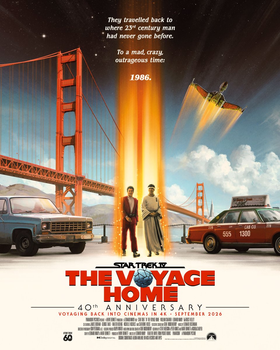 VicePressNews's tweet photo. Vice Press Presents - Star Trek IV: The Voyage Home 40th Anniversary Screening Saturday August 29th, The Light, Sheffield. 

Exclusive signed mini poster by Matt Ferguson available for all ticket holders, with Matt in attendance as well.

https://t.co/9jVrTg2eaL https://t.co/gjx20SZ9bF