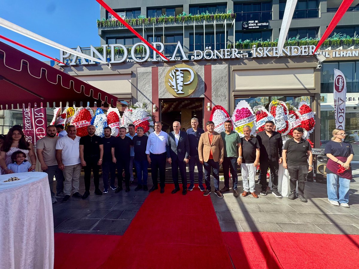 Tamer_Dagli's tweet photo. 📍 Çukurova

Pandora Döner &amp; İskender işletmesinin açılışını gerçekleştirdik. Hayırlı ve bereketli kazançlar diliyorum. https://t.co/aEC62jJD6P