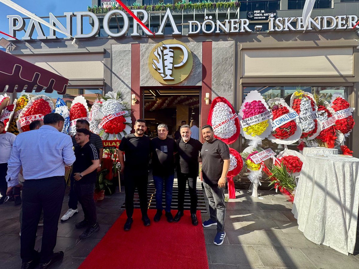 Tamer_Dagli's tweet photo. 📍 Çukurova

Pandora Döner &amp; İskender işletmesinin açılışını gerçekleştirdik. Hayırlı ve bereketli kazançlar diliyorum. https://t.co/aEC62jJD6P