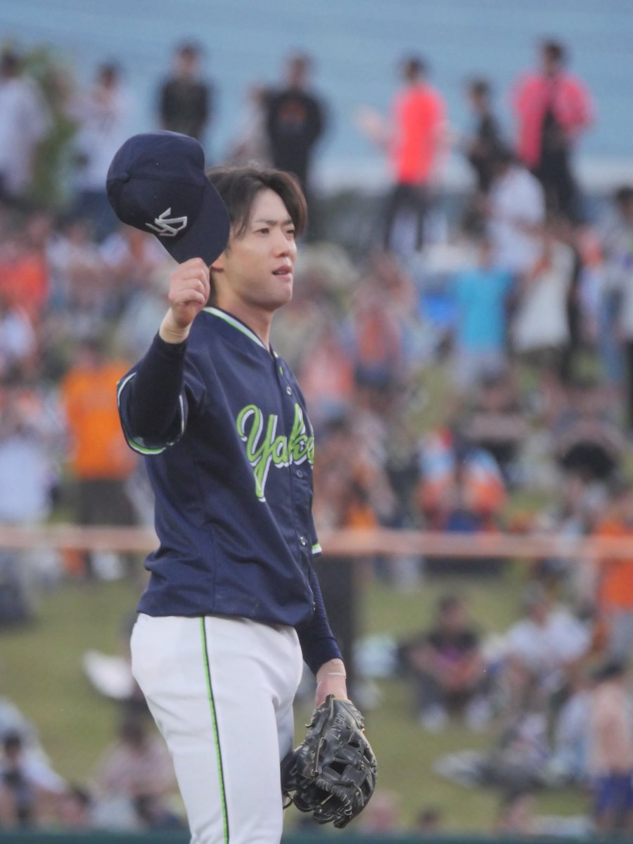 nako_ys587's tweet photo. 20260701  盛岡
1裏のご挨拶🧢
#swallows  #長岡秀樹 https://t.co/qZULDaaeax