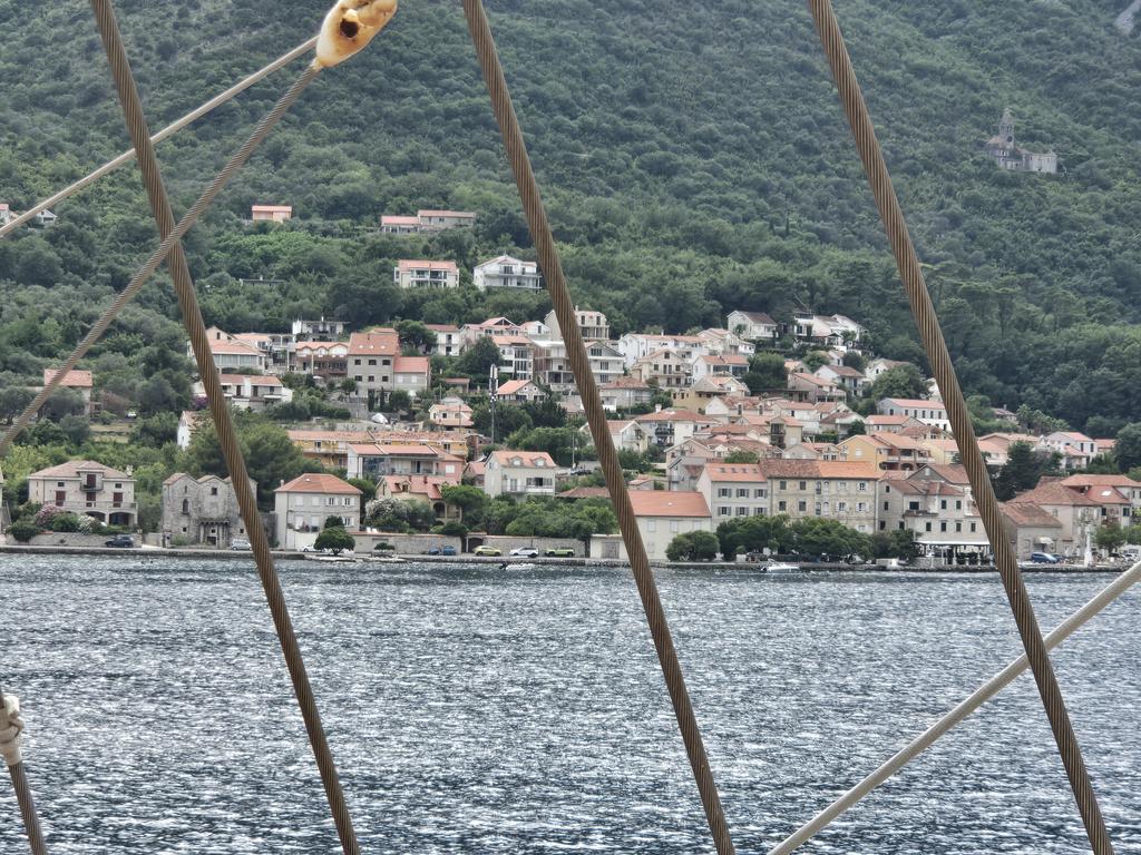 FANswag's tweet photo. Anchored in the middle of Kotor Bay, with 10 separate small villages nestled all around it's shores...Kotor, the oldest, was founded in 1402. https://t.co/Dw40oJvM4I
