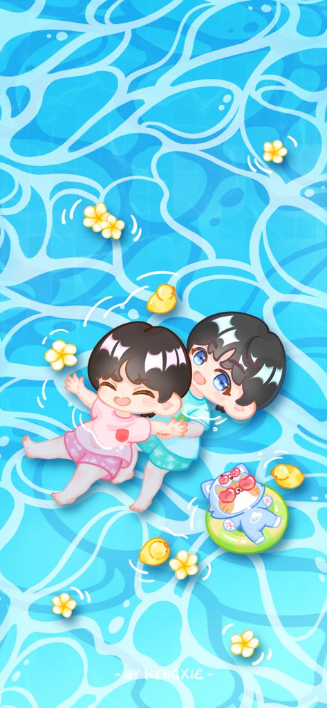 Spider_jeanne's tweet photo. Hi Hi Summer🏖️

 #ZeeNuNew 
 #ZeePruk @zee_pruk 
 #NuNew @CwrNew
 #BabyNongZon #ไข่เจ๋งซน @NongZon_Domundi 
 #FanArtForZeeNuNew https://t.co/dms4YAr03G