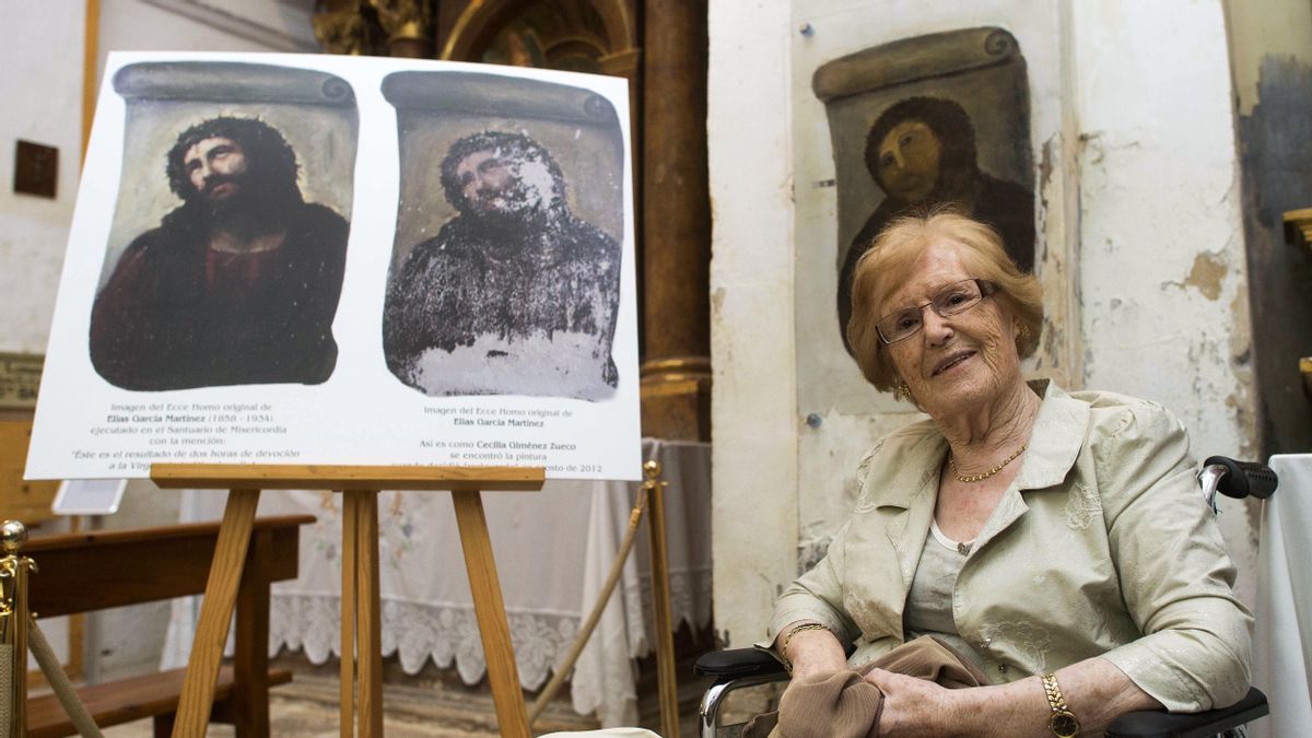 MiguelGranado74's tweet photo. Noticiones artísticos de verano:

      1. El Ecce Homo de Borja.
      2. El Picasso de Botín.
      3. La supuesta hija de Dalí.
      4. El Sorolla perdido. https://t.co/wyZMaKUhBS