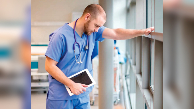 Digital9Britain's tweet photo. #Shocking report reveals the extent of UK doctors’ burnout, with staff shortages and increasing pressure. The result? A struggling health system and patients facing serious delays in care. Will the #government act before it’s too late? https://t.co/HubBb0pxQ0