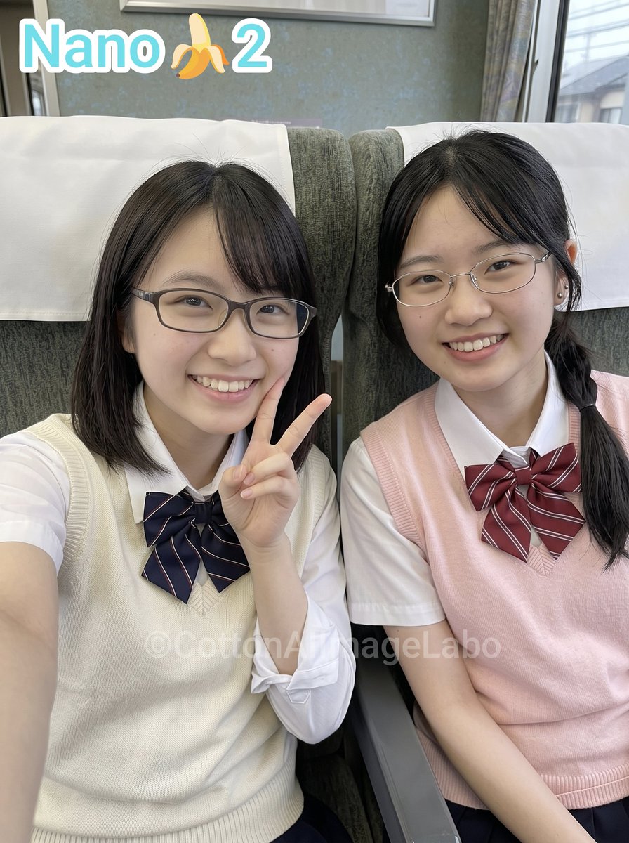 ctn_imglab2's tweet photo. ［研究］Nano🍌 2 Liteの実力は？

あまり話題になっていない感のあるNano🍌2 Lite。せっかくなので、同じプロンプト・添付画像で比較してみました。まぁ2の正当劣化版といったところでしょうか。

①🍌2Lite ②🍌Pro ③🍌2 ④GPT（※参考）

#fictional #digiart
※AI生成
※背景画像：185系車内 https://t.co/epYXmUloWw