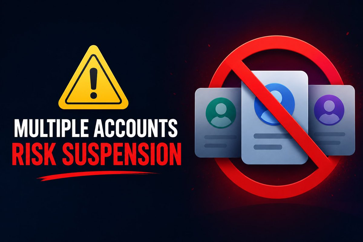 AN1Updates's tweet photo. Warning: Using multiple accounts on #Kintara may result in the permanent suspension of all linked accounts for violating platform policies. To avoid this risk, use only one account. https://t.co/EQL3P3GRQ1