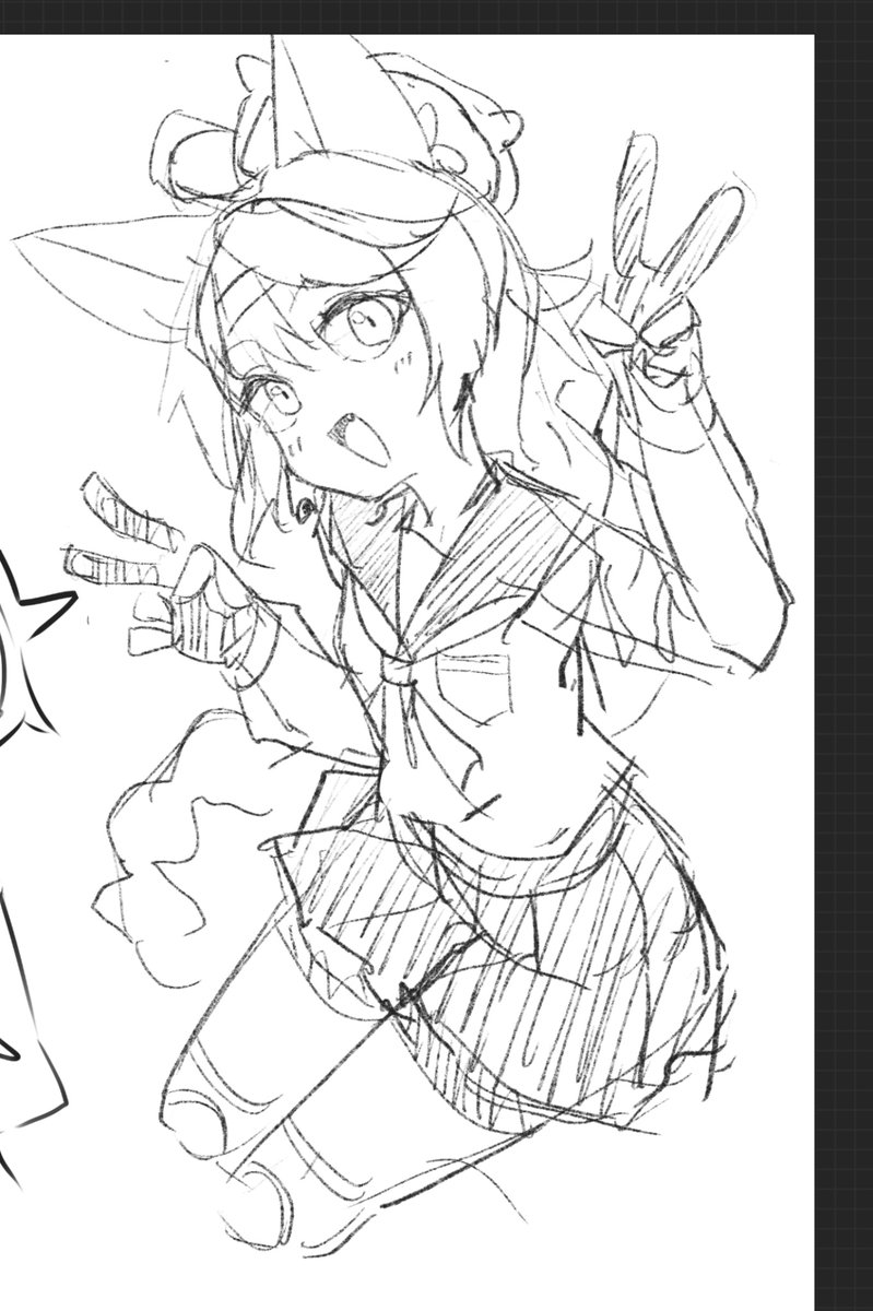 oyopuni's tweet photo. オトギを描きたいな〜と思っている https://t.co/B7w6SWAn87