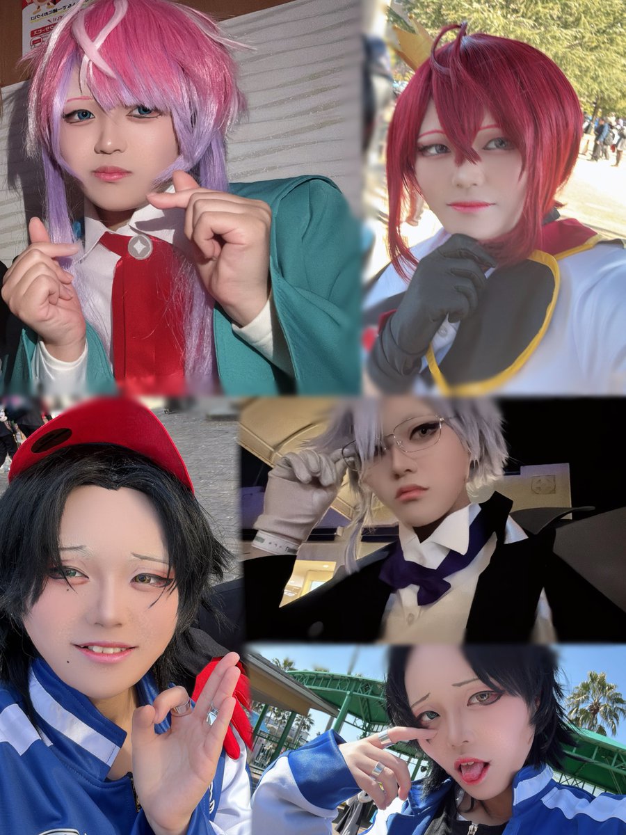 nana_hpmi_0530's tweet photo. #2026年上半期コスプレ総決算
ありすぎやー！！！！！
2枚目青っ…寒色系のキャラしかしとらん…🫪
まだまだまだ予定はある‼️
基本的にtwstとhpmiは5:5でやってくつもり！
下半期もコス初心者よろしくお願いします🙇‍♀️ https://t.co/RkVOm9lMFz