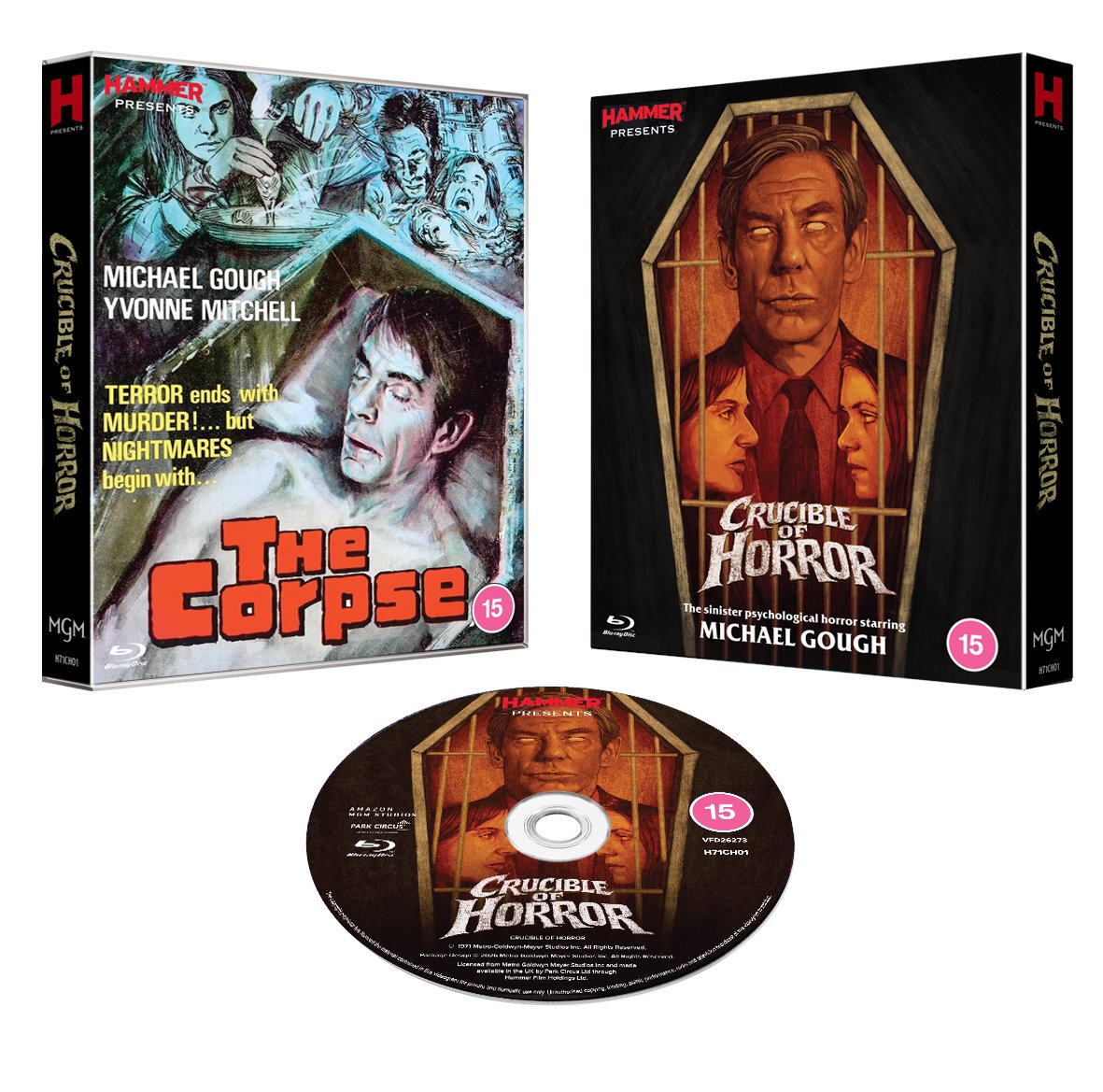 SFXmagazine's tweet photo. We have a bundle of Hammer Presents titles up for grabs: The Snake Woman, Dr Blood's Coffin, Cry Of the Banshee and Crucible Of Horror! This range of British horror classics and rarities is available to buy from https://t.co/TOZ0h96LA9.  RT to enter. We’ll pick a winner on 8 July https://t.co/wu8VKPQgSO