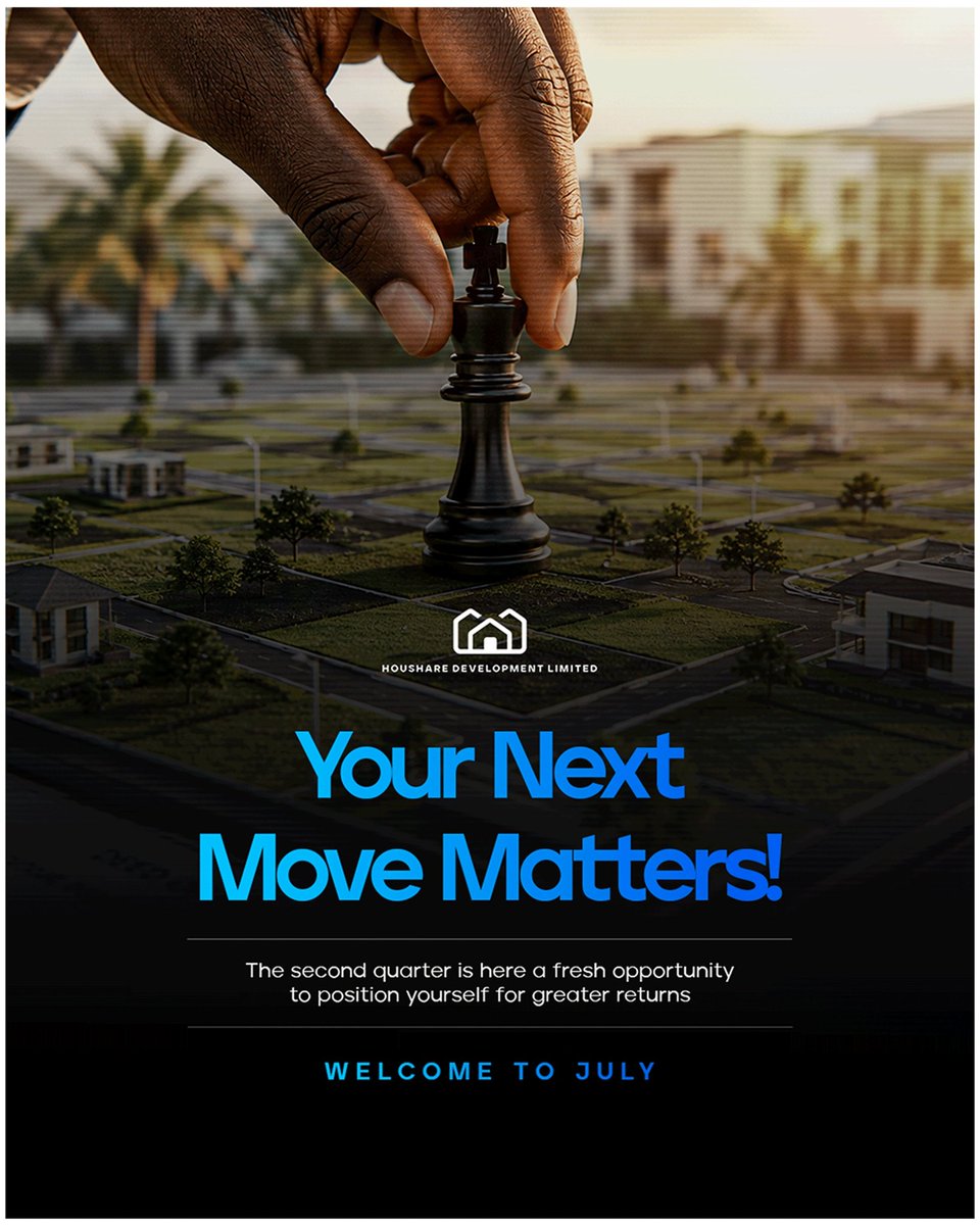 Houshareltd's tweet photo. Welcome to July. 💙🎉

​#realestate #wealthbuilding #July2026 https://t.co/Ek4UasTQZJ