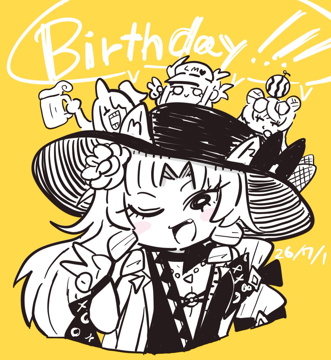 ark_rpi's tweet photo. ハッピーバースデー　スワイヤー https://t.co/HQYkAZNjrU