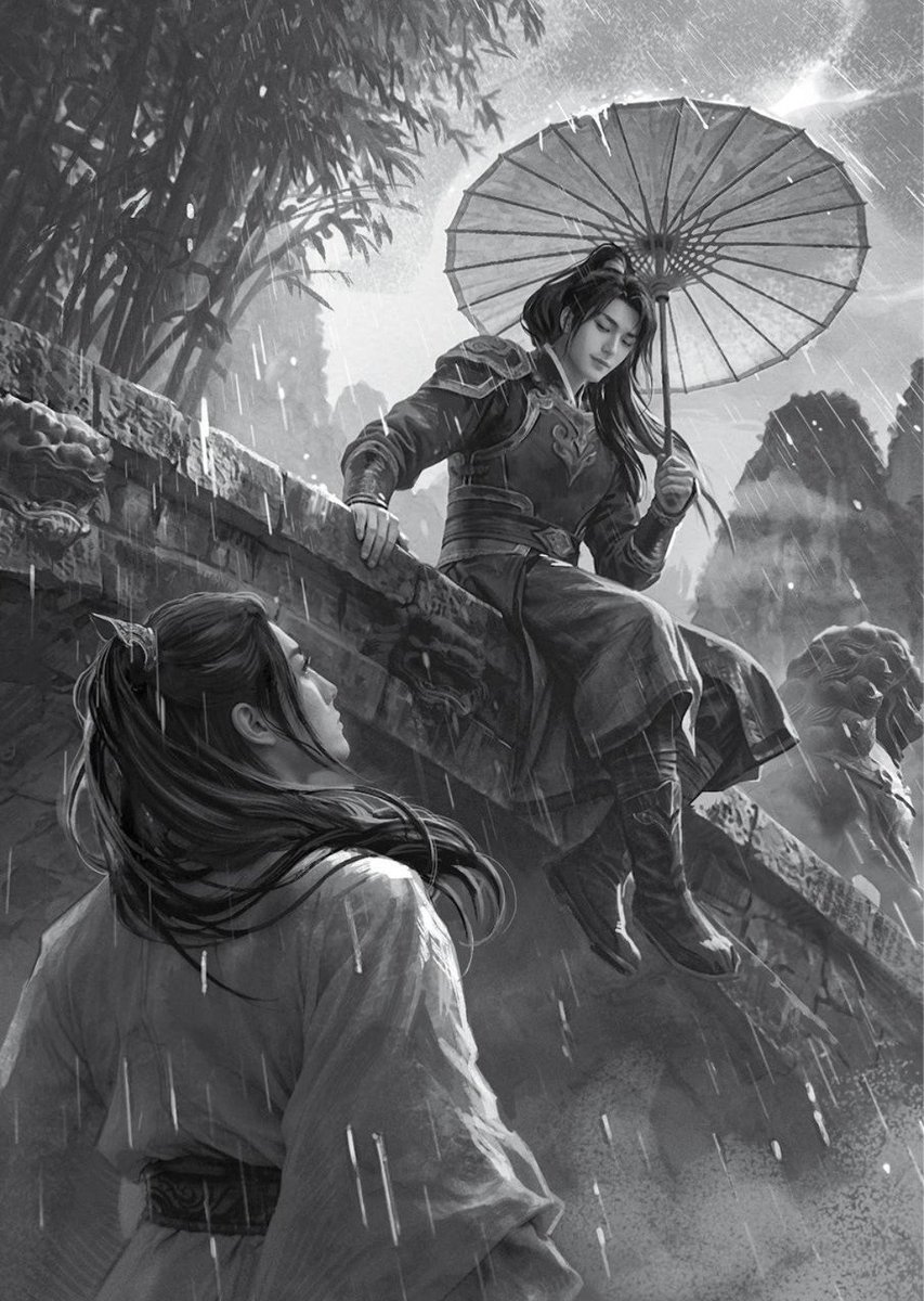 haitangandrain's tweet photo. La escena del puente. 💖

Me encanta como dibujaron el atuendo del Pico Sisheng y lo bonito qu se Mo Ran. 🥹

Y Chu Wanning>>>>>> https://t.co/22vM5fF7UZ