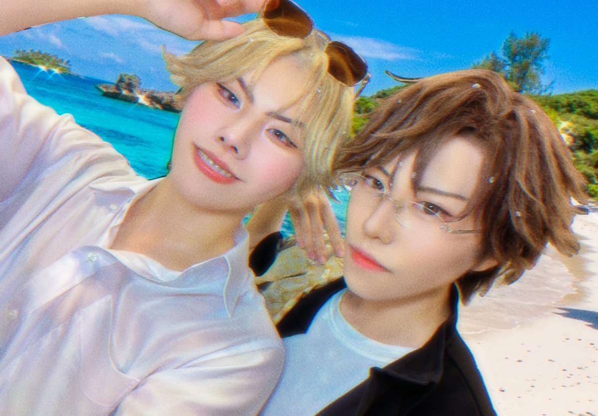 BIGkinokosan's tweet photo. .
星願 in 塚跡オンリー❤️💙
今年も沢山ありがとうございました♡
新ﾄﾞｷｻ ﾊ゛衣装は塚の魚にもご注目🐟
. https://t.co/5RaDxrvxb1