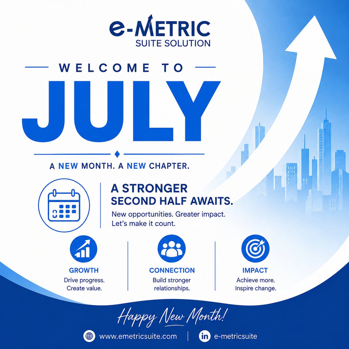 ems_solutions_'s tweet photo. Happy New Month! 

#Newmonth #JulyGoals #Emetricsuitehr #HRTech #รักลืมตายQ8 #Payrollmanagement https://t.co/DynUhumkvK