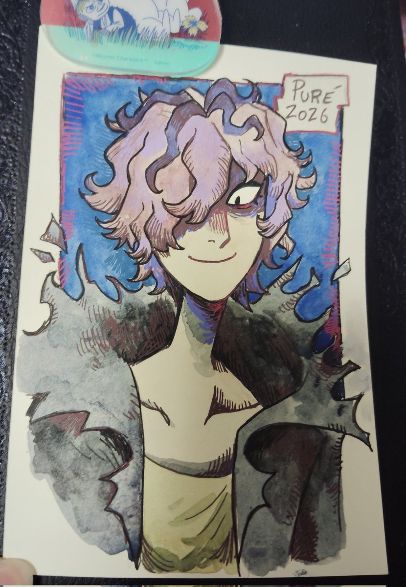 komemerda's tweet photo. Got to draw Garry for a postcard comm ! https://t.co/LPtJkQqHHZ